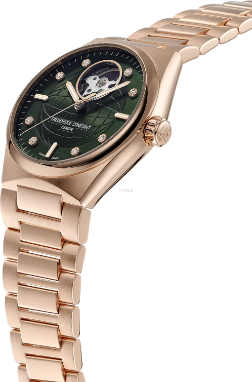 Frederique Constant,Other 34mm,34mm,Stainless Steel,Green,Automatic,Sapphire,Crystal Glass,Round,FC,FC-310MPGRD2NH4B
