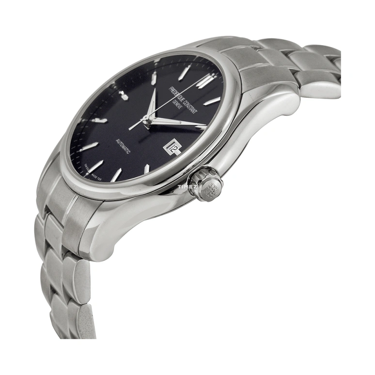 Frederique Constant,Classics 43mm,43mm,Stainless Steel,Black,Automatic,Day,38hours,FC,FC-303B6B6B