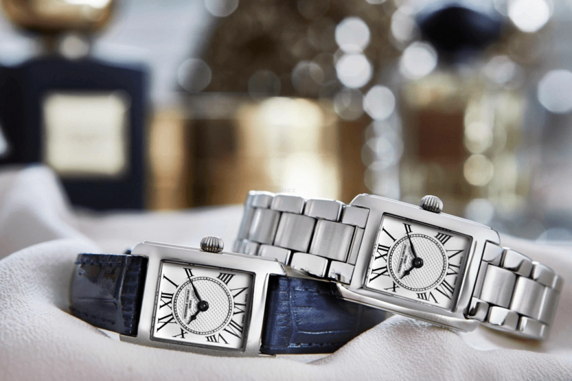 Frederique Constant,Classics 23x21mm,23x21mm,Stainless Steel,Silver,In-house Caliber,Sapphire,Crystal Glass,FC,FC-200MC16B