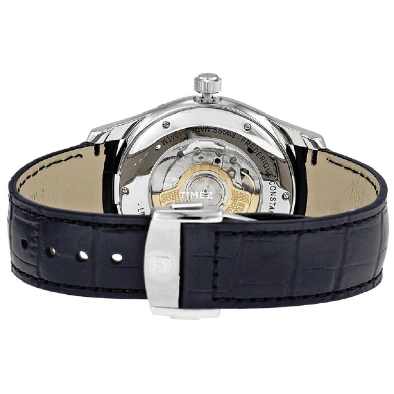 Frederique Constant,Runabout 43mm,43mm,Stainless Steel,White,Automatic,Moonphase,Day,FC,FC-360RM6B6