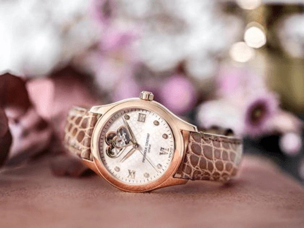 Frederique Constant,Ladies Automatic 36mm,36mm,Stainless Steel,Rose,In-house Caliber,Sapphire,Crystal Glass,Round,FC,FC-310LGDHB3B4