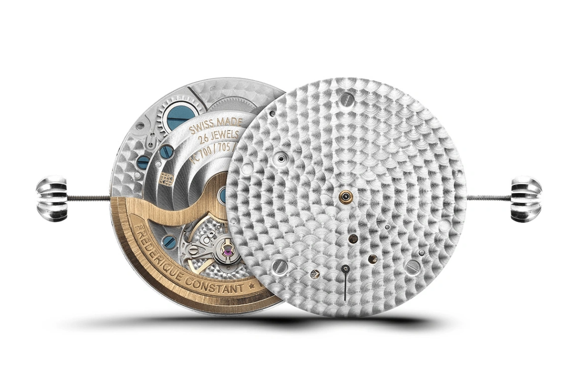 Frederique Constant,Manufacture 42mm,42mm,Stainless Steel,Black,Automatic,42hours,In-house Caliber,FC,FC-710MB4H6