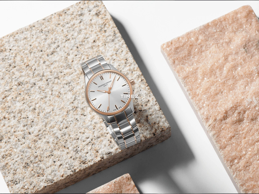 Frederique Constant,Other 40mm,40mm,Stainless Steel,Silver,Quartz,Sapphire,Crystal Glass,Round,FC,FC-230NV5B2B