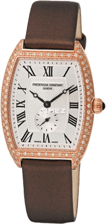 Frederique Constant,Slim Line 30x34mm,30x34mm,Stainless Steel,Silver,In-house Caliber,Sapphire,Crystal Glass,Setting,Diamonds,FC,FC-235M3TPV4
