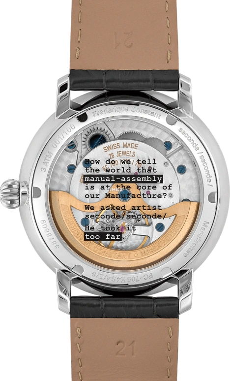 Frederique Constant,Manufacture 42mm,42mm,Stainless Steel,Silver,Automatic,Moonphase,Day,FC,FC-705SOC4S6