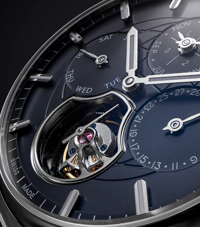 Frederique Constant,Highlife 41mm,41mm,Stainless Steel,Blue,Automatic,Perpetual Calendar,Leap Year,Month,Date,Sapphire,Crystal Glass,Round,FC,FC-975BL4NH6B