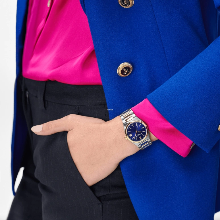 Frederique Constant,Highlife 31mm,31mm,Stainless Steel,Blue,Quartz,Day,In-house Caliber,FC,FC-240N2NH3B