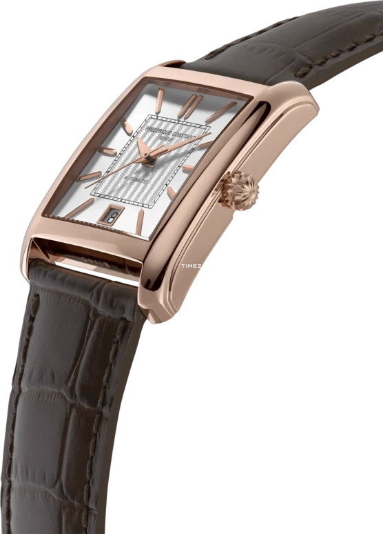 Frederique Constant,Classics 30.40x33.30mm,30.40x33.30mm,Stainless Steel,Silver,Automatic,Day,Sapphire,Crystal Glass,FC,FC-303V4C4