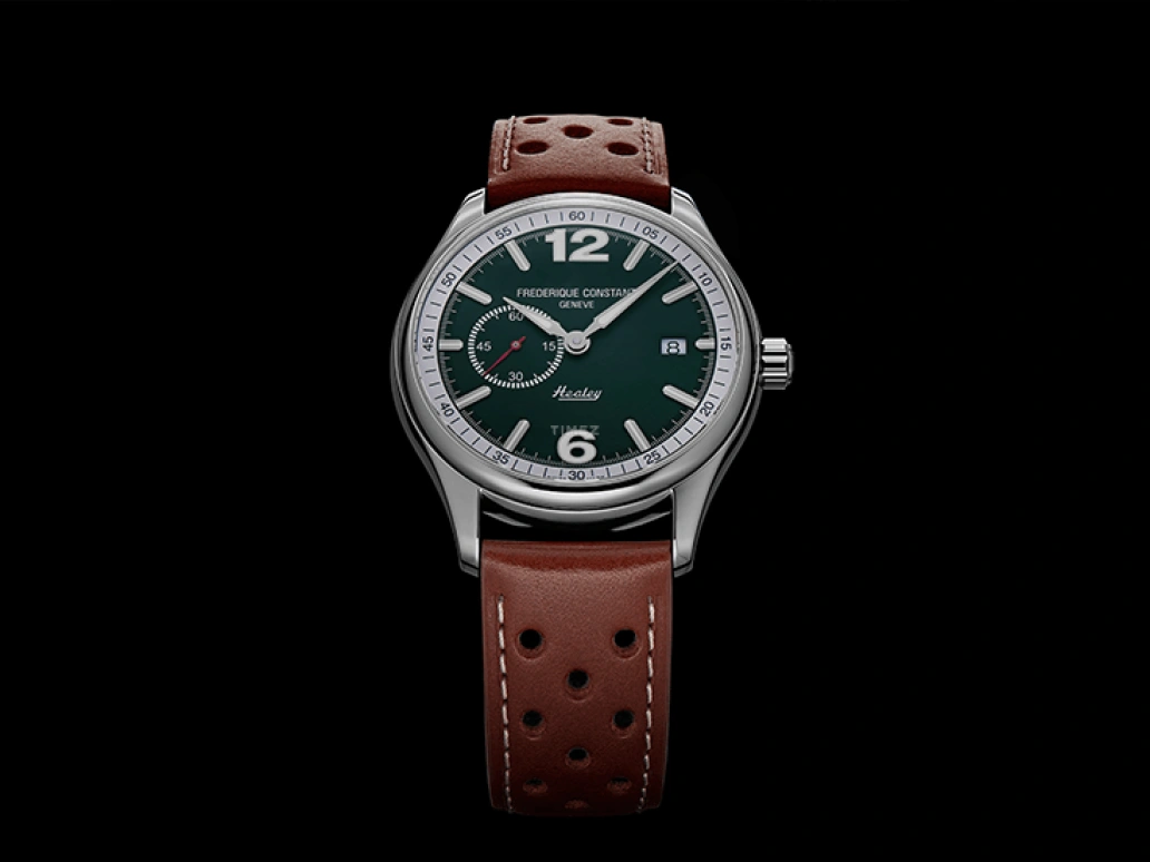 Frederique Constant,Vintage Rally 40mm,40mm,Stainless Steel,Grey,In-house Caliber,Sapphire,Crystal Glass,Round,FC,FC-345HGS5B6