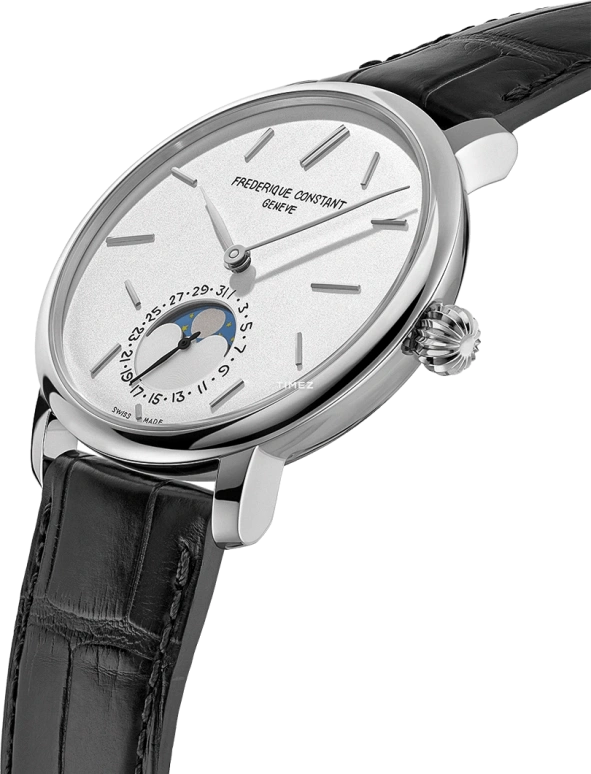 Frederique Constant,Manufacture 42mm,42mm,Stainless Steel,Silver,Automatic,Moonphase,Day,FC,FC-705SOC4S6