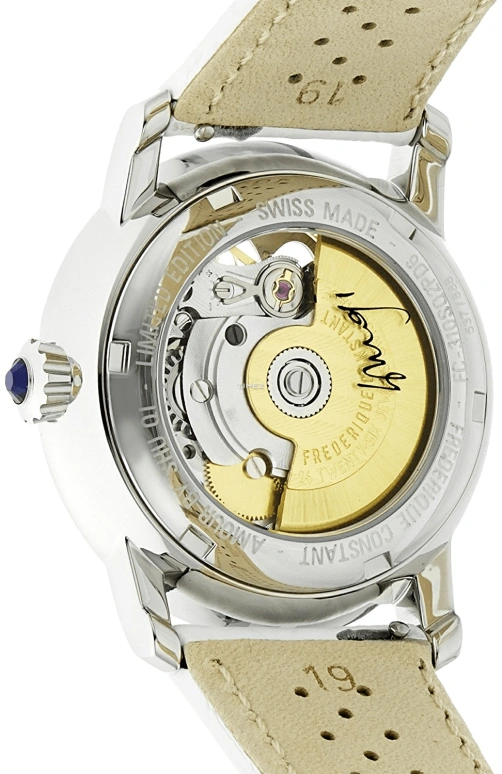Frederique Constant,Ladies Automatic 35mm,35mm,Stainless Steel,White,Automatic,In-house Caliber,Sapphire,Crystal Glass,FC,FC-310SQ2PD6