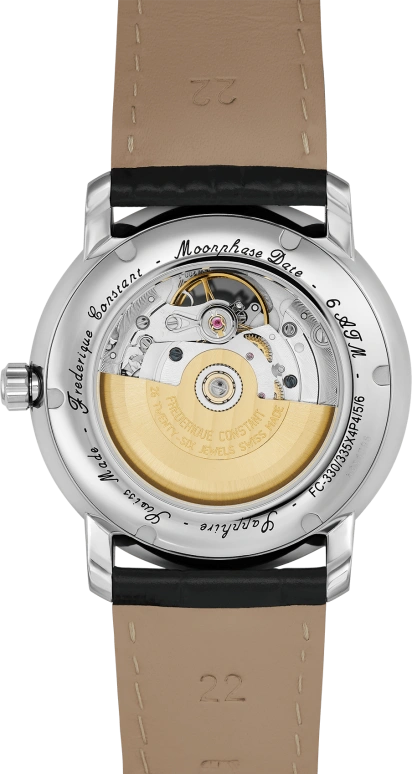 Frederique Constant,Classics 42mm,42mm,Stainless Steel,Silver,In-house Caliber,Sapphire,Crystal Glass,FC,FC-335MC4P6