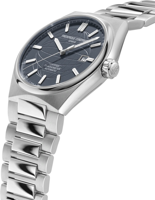 Frederique Constant,Highlife 41mm,41mm,Stainless Steel,Blue,Automatic,38hours,In-house Caliber,FC,FC-303BL4NH6B