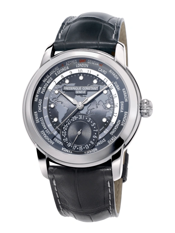 Frederique Constant,Manufacture 42mm,42mm,Stainless Steel,Grey,Automatic,42hours,In-house Caliber,FC,FC-718DGWM4H6