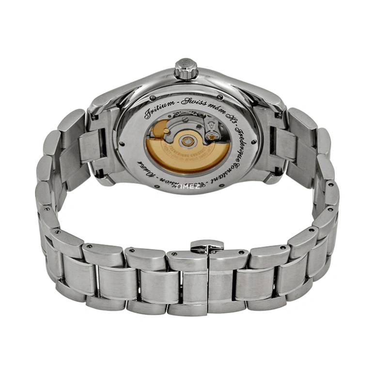 Frederique Constant,Classics 43mm,43mm,Stainless Steel,Black,Automatic,Day,38hours,FC,FC-303B6B6B