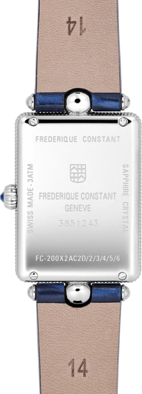 Frederique Constant,Classics 28x21mm,28x21mm,Stainless Steel,Silver,In-house Caliber,Sapphire,Crystal Glass,Setting,Diamonds,FC,FC-200MPW2AC2D6