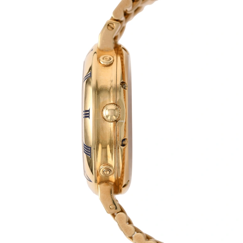 Gérald Genta,Other 33mm,33mm,Yellow Gold,White,Automatic,Moonphase,Perpetual Calendar,Leap Year,Month,Sapphire,Crystal Glass,Round,G2994