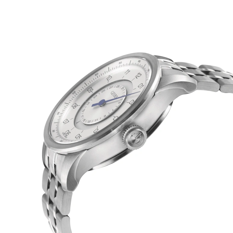 Gevril,Jones Street 45mm,45mm,Stainless Steel,Silver,Automatic,Day,38hours,2100