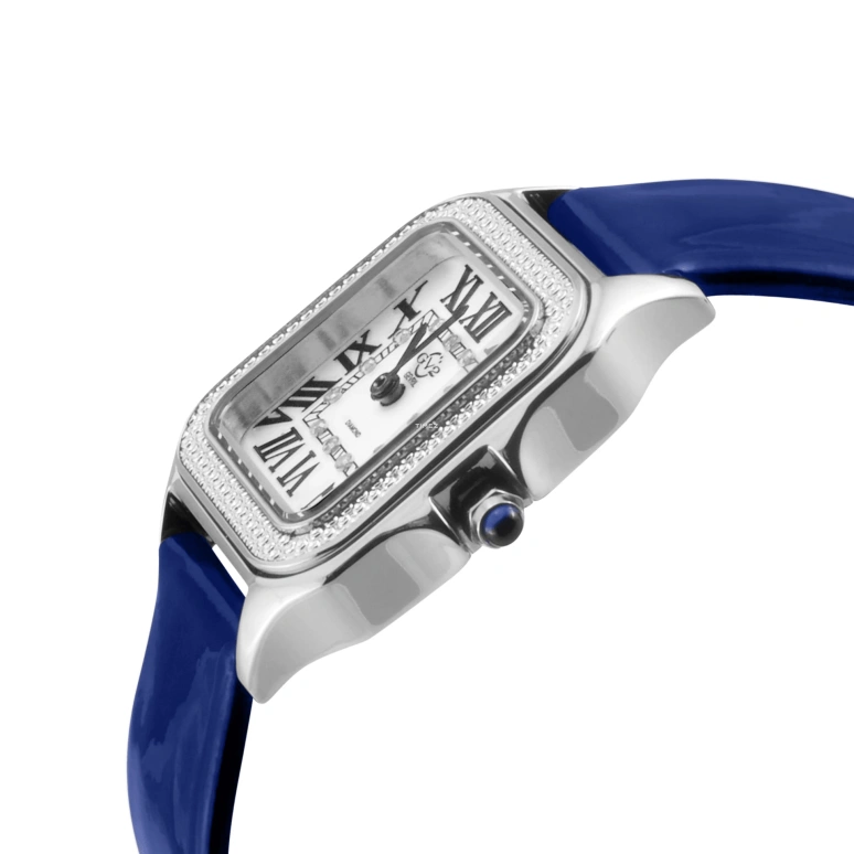Gevril,Milan 27.50mm,27.50mm,Stainless Steel,White,Quartz,Sapphire,Square,12110