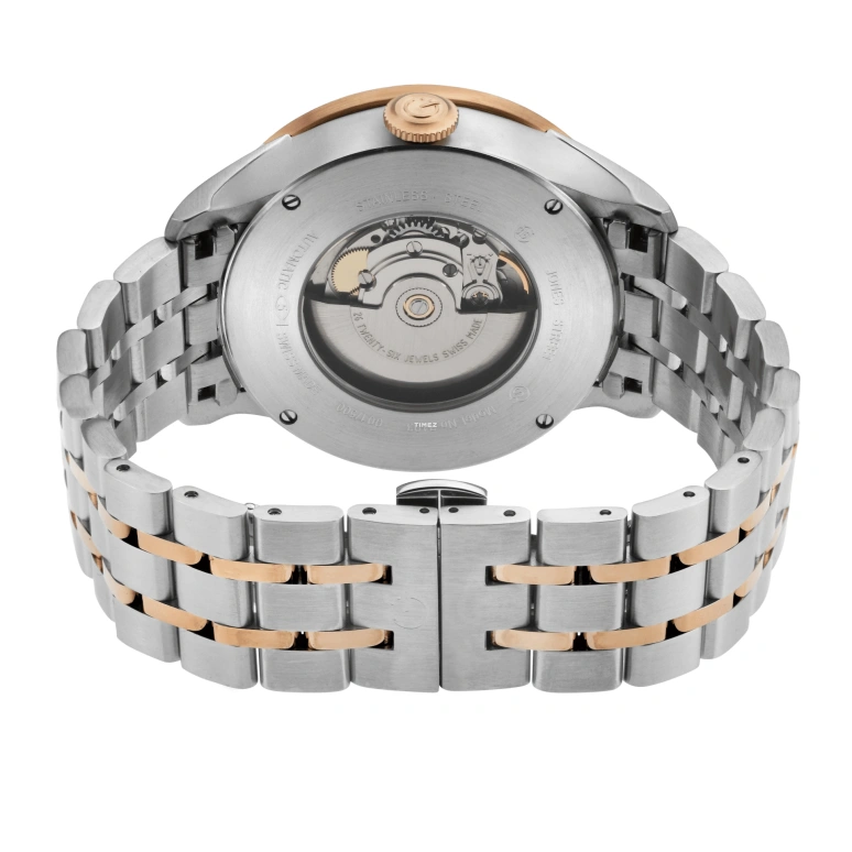Gevril,Jones Street 45mm,45mm,Stainless Steel,Silver,Automatic,Day,38hours,2103