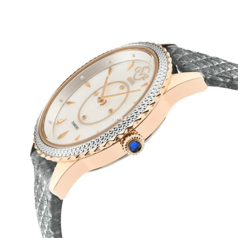 Gevril,Siena 38mm,38mm,Stainless Steel,White,Quartz,Sapphire,Round,11701,11701.929.E