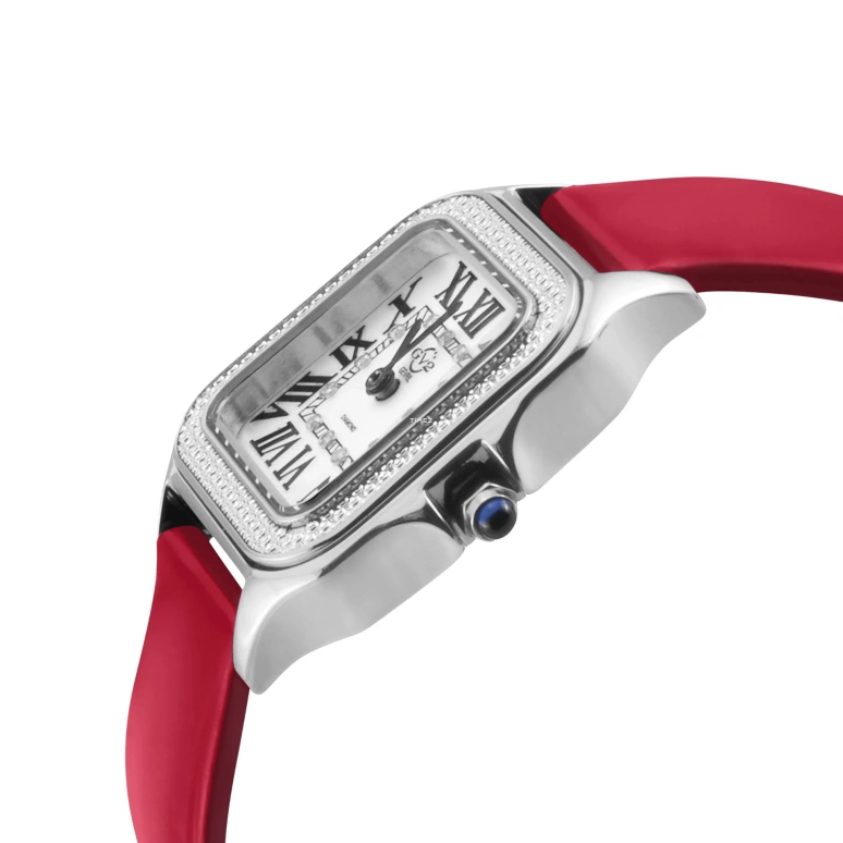 Gevril,Milan 27.50mm,27.50mm,Stainless Steel,White,Quartz,Sapphire,Square,12110,12110-4