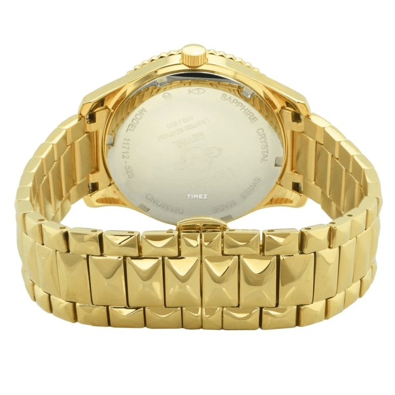 Gevril,Venice 39mm,39mm,Yellow Gold,White,Quartz,Sapphire,Round,11712,11712-525