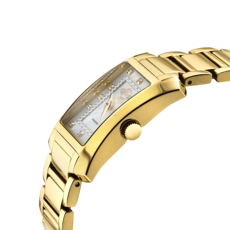 Gevril,Luino 29.50mm,29.50mm,Stainless Steel,White,Quartz,Sapphire,Rectangular,14602B