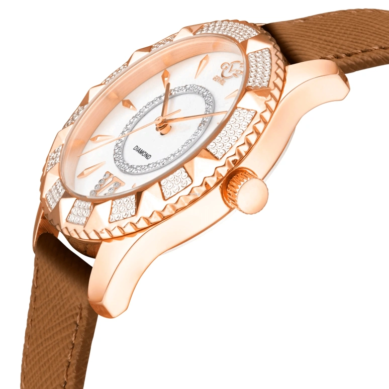 Gevril,Venice 39mm,39mm,Yellow Gold,White,Quartz,Sapphire,Round,11711,11711-929-V2