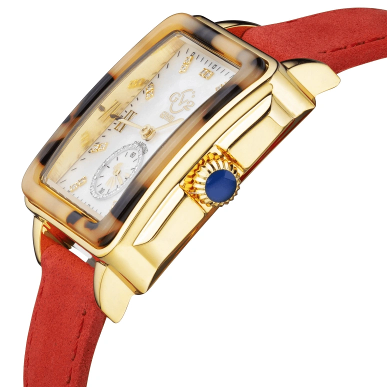 Gevril,Bari 37mm,37mm,Stainless Steel,White,Quartz,Sapphire,Crystal Glass,Rectangular,9246,9246.1