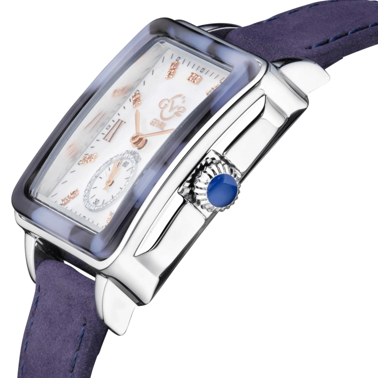 Gevril,Bari 37mm,37mm,Stainless Steel,White,Quartz,Sapphire,Crystal Glass,Rectangular,9244