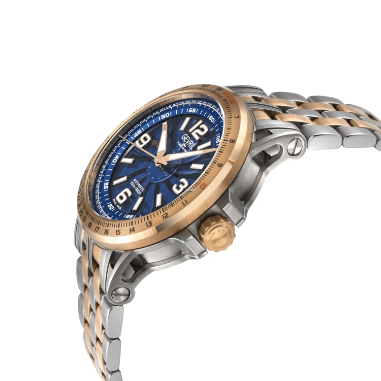 Gevril,Wind Master 44mm,44mm,Stainless Steel,Blue,Automatic,38hours,Sapphire,49302B