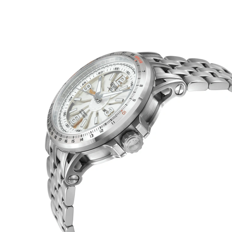 Gevril,Wind Master 44mm,44mm,Stainless Steel,Silver,Automatic,38hours,Sapphire,49304B