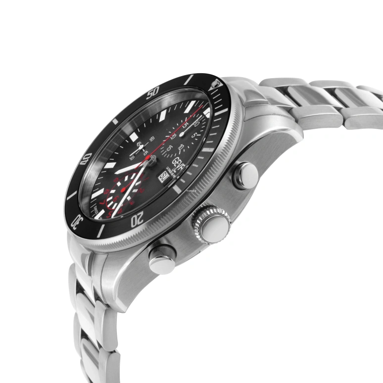 Gevril,Yorkville 43mm,43mm,Stainless Steel,Black,Grey,Gradient,Automatic,Chronograph,Date,Day,48620B