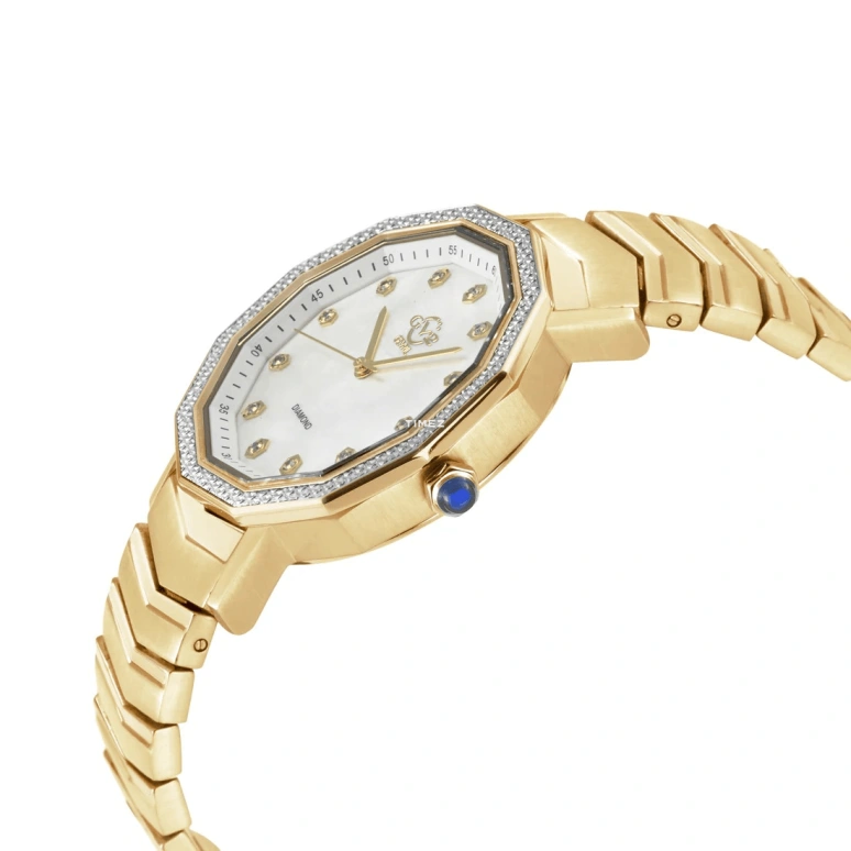 Gevril,Spello 36mm,36mm,Stainless Steel,Silver White,White,Quartz,Sapphire,Crystal Glass,Twelve edge,14511B