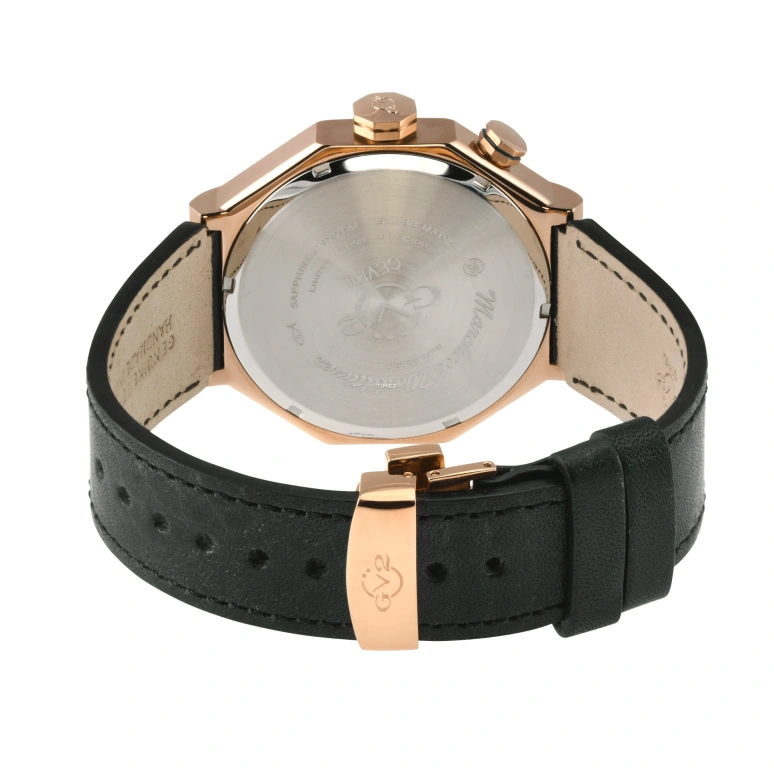 Gevril,Marchese 44mm,44mm,Stainless Steel,Rose Gold,Silver,Quartz,World Time,Day / Night Indication,42434