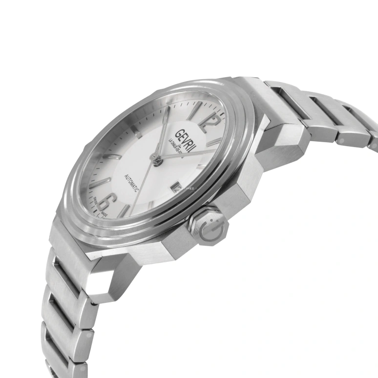 Gevril,Roosevelt 43mm,43mm,Titanium,Silver,Automatic,Day,Sapphire,46530B