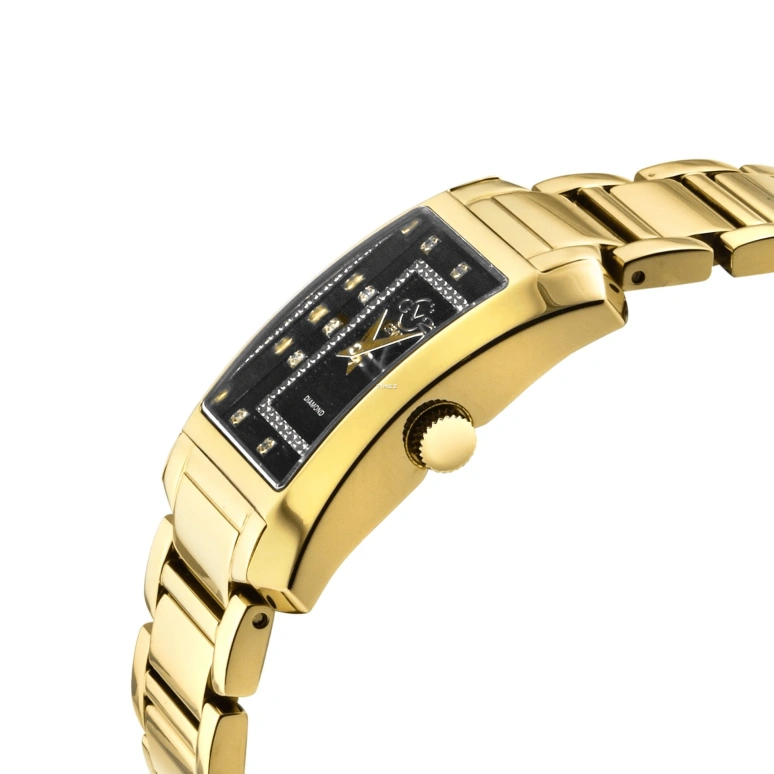 Gevril,Luino 29.50mm,29.50mm,Stainless Steel,Black,Quartz,Sapphire,Rectangular,14603B