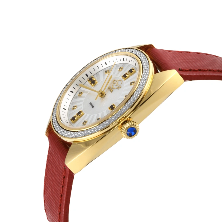 Gevril,Palermo 36mm,36mm,Stainless Steel,White,Quartz,Sapphire,Round,13102
