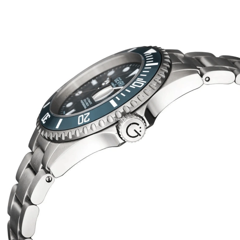 Gevril,Wall Street 43mm,43mm,Stainless Steel,Blue,Automatic,Day,38hours,4853A