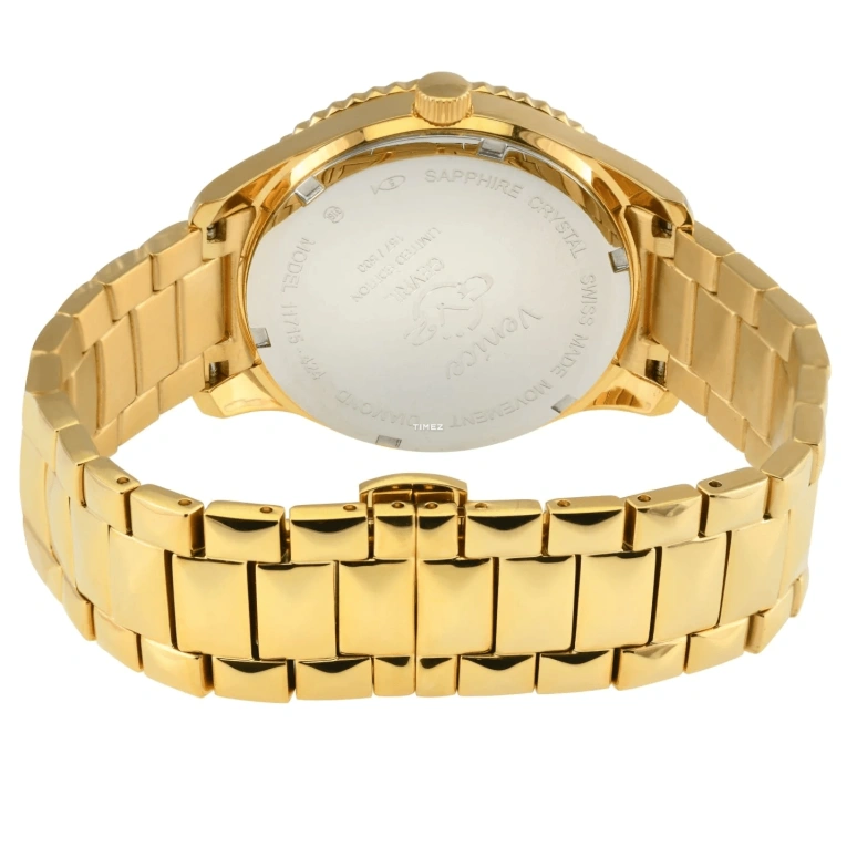Gevril,Venice 39mm,39mm,Stainless Steel,Blue,Quartz,Sapphire,Round,11715,11715-424