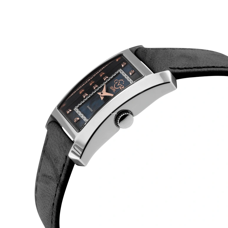 Gevril,Luino 29.50mm,29.50mm,Stainless Steel,Black,Quartz,Sapphire,Rectangular,14601