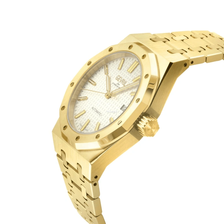 Gevril,Gotham 41mm,41mm,Stainless Steel,White,Automatic,Day,38hours,49404B