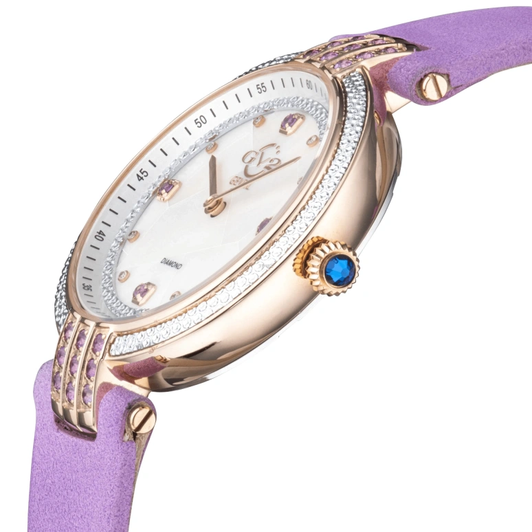 Gevril,Matera 36mm,36mm,Stainless Steel,White,Quartz,Sapphire,Round,12807