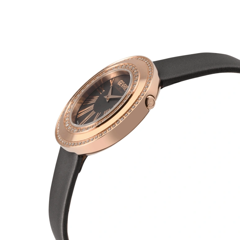 Gevril,Gandria 36mm,36mm,Stainless Steel,Grey,Quartz,Sapphire,Round,12252