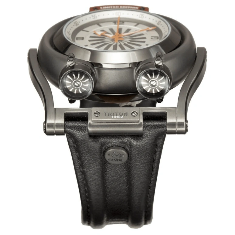 Gevril,Triton 49mm,49mm,Bronze,White,Quartz,Sapphire,Crystal Glass,Round,3404