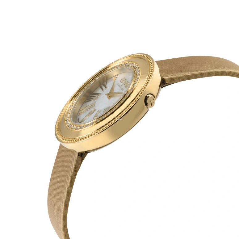 Gevril,Gandria 36mm,36mm,Stainless Steel,White,Quartz,Sapphire,Round,12121,12121-2
