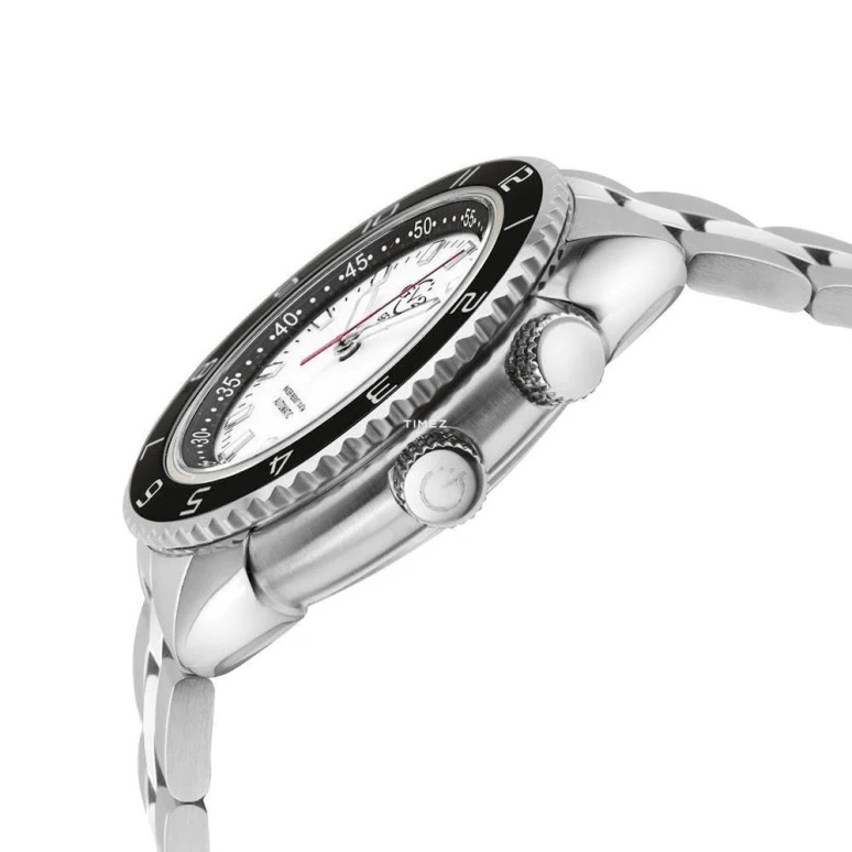 Gevril,Squalo 46mm,46mm,Stainless Steel,White,Automatic,Day,Sapphire,42400