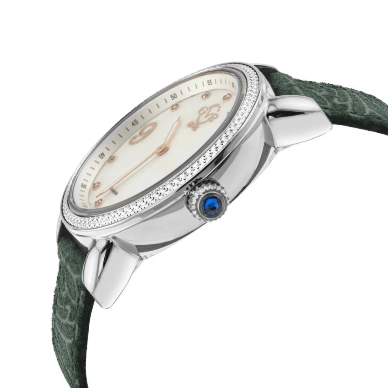 Gevril,Ravenna 37mm,37mm,Stainless Steel,White,Quartz,Sapphire,Round,12600F