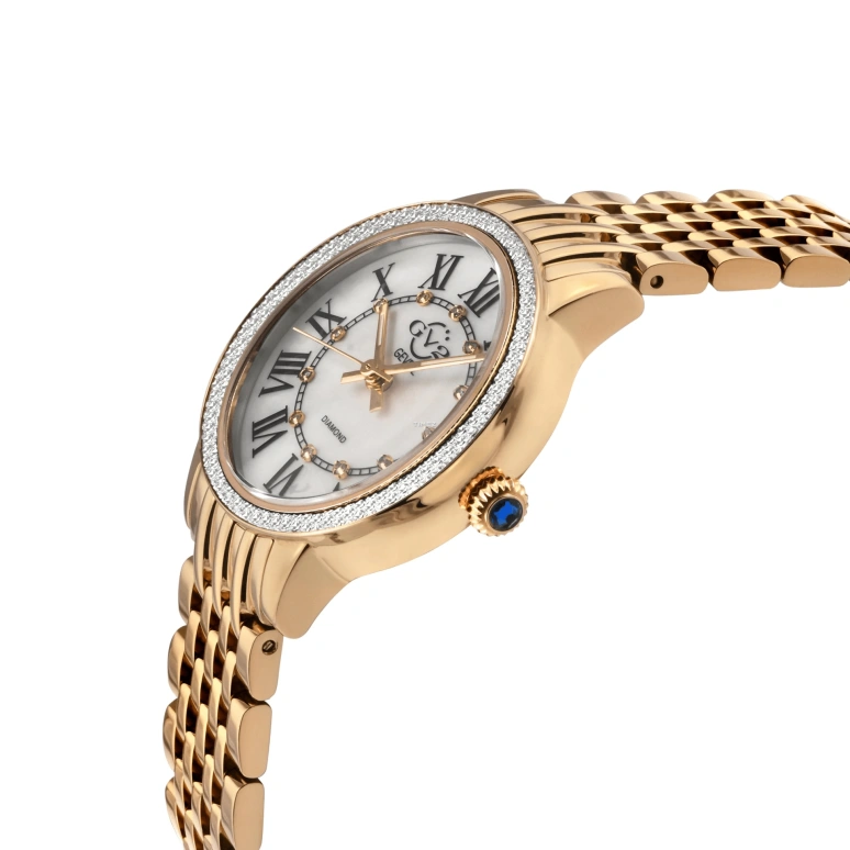 Gevril,Astor 34mm,34mm,Stainless Steel,White,Quartz,Sapphire,Crystal Glass,Round,9151B